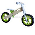Nova bicicleta design infantil, bicicleta de equilíbrio popular para crianças e bicicleta de madeira